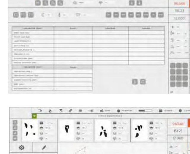 Controlador LTI con software de operación dedicado del LZR 4020 — interfaz PC con conectividad de red